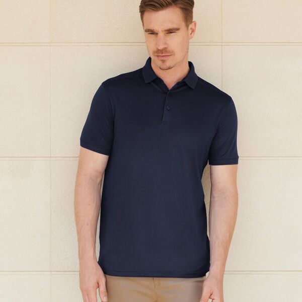 Stretch polo shirt with wicking finish (slim fit) Thumbnail
