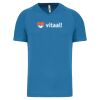 Heren-sport-t-shirt V-hals Thumbnail